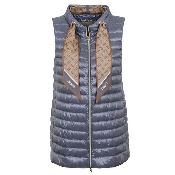 Herno Logo Scarf Long Vest size 42 - US 6 - Picture 1 of 9